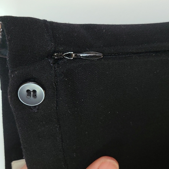 Amanda Smith Ultra High Waist Black Wide Leg Pant 10 - Picture 5 of 5